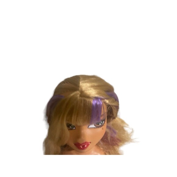 Bratz TWISTY STYLE STYLING HEAD YASMIN DOLL  FUNKY FASHION MAKEOVER 2002 - Picture 9 of 14